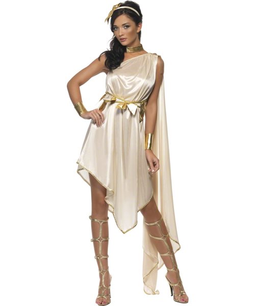 FEVER GREEK GODDESS ROMAN TOGA GRECIAN 8-18 - womens ladies fancy dress ...